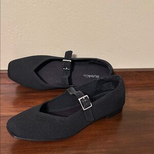 Style & Co. Black Mary Jane Flats